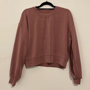 Lululemon Perfectly Oversized Cropped Crew